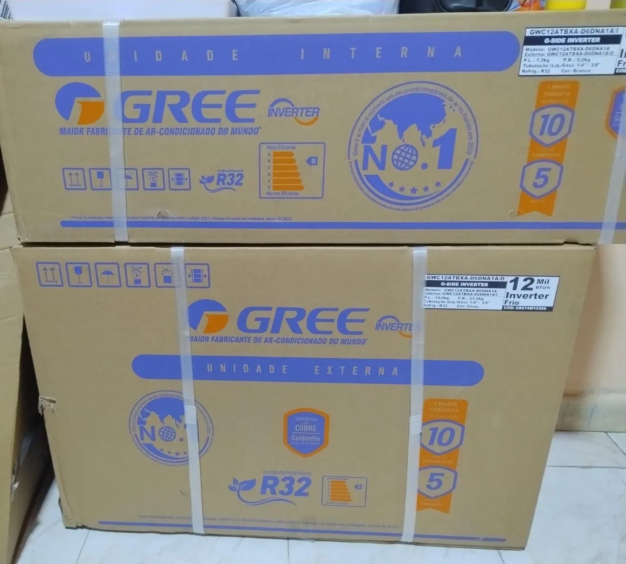 Ar Condicionado Gree Inverter 12000 BTUs