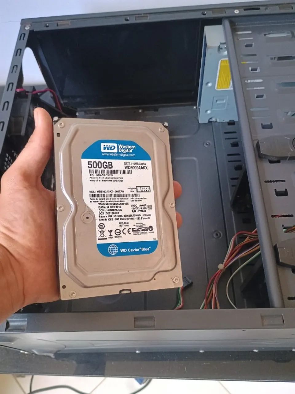 Gabinete de Computador Miranda, HD 500gb e Memória Ram 4GB DDR3 - Foto 2