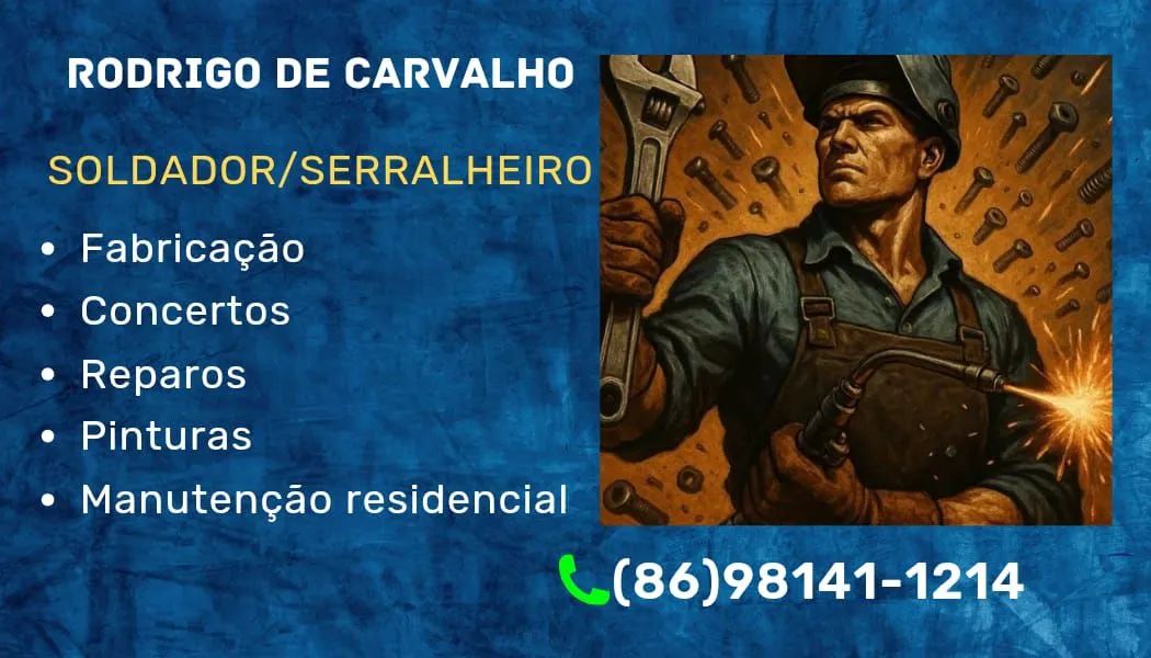 Soldador serralheiro 