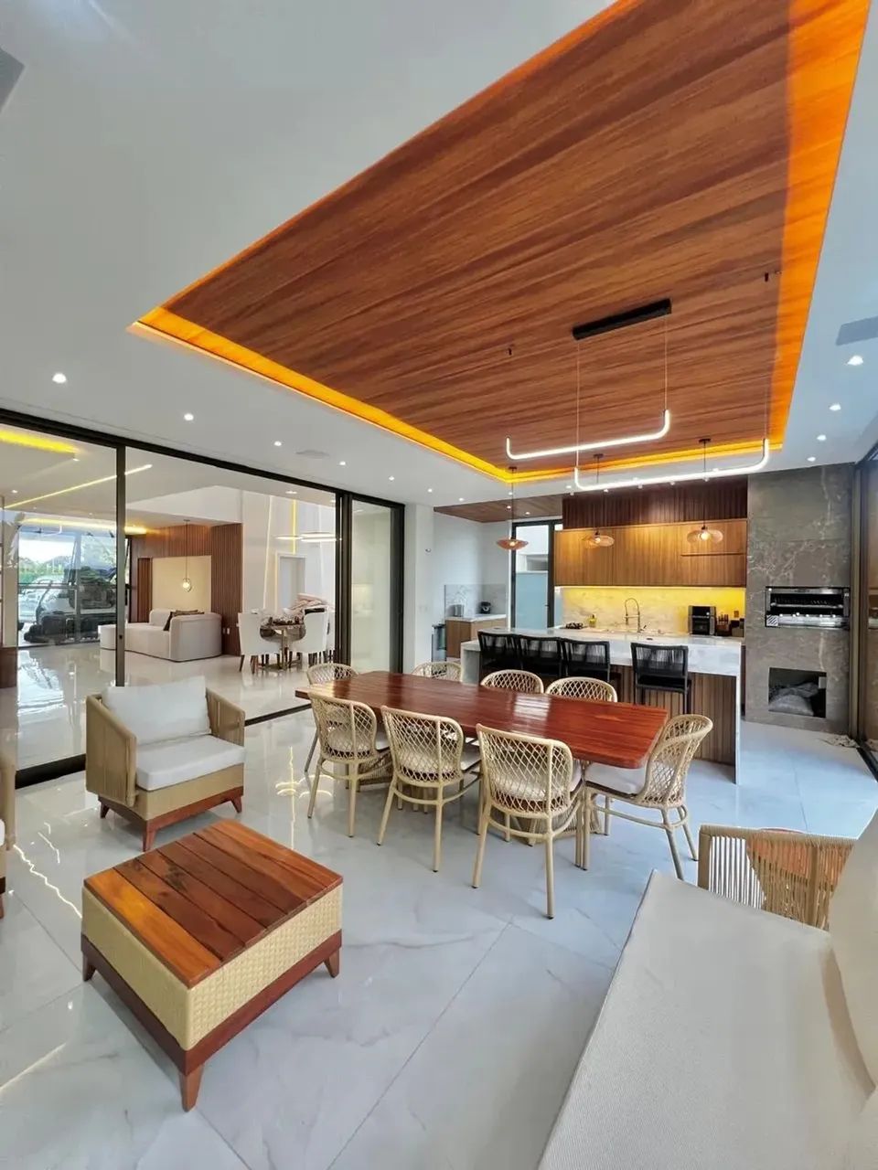 Casa de Luxo na Cidade Alpha Ceará  4 Suítes, Piscina, Sauna e Energia Solar - Foto 2