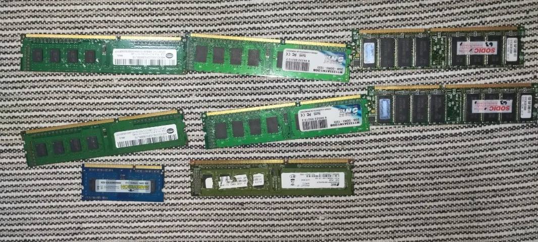 Memoria Desktop + Memoria Notebook