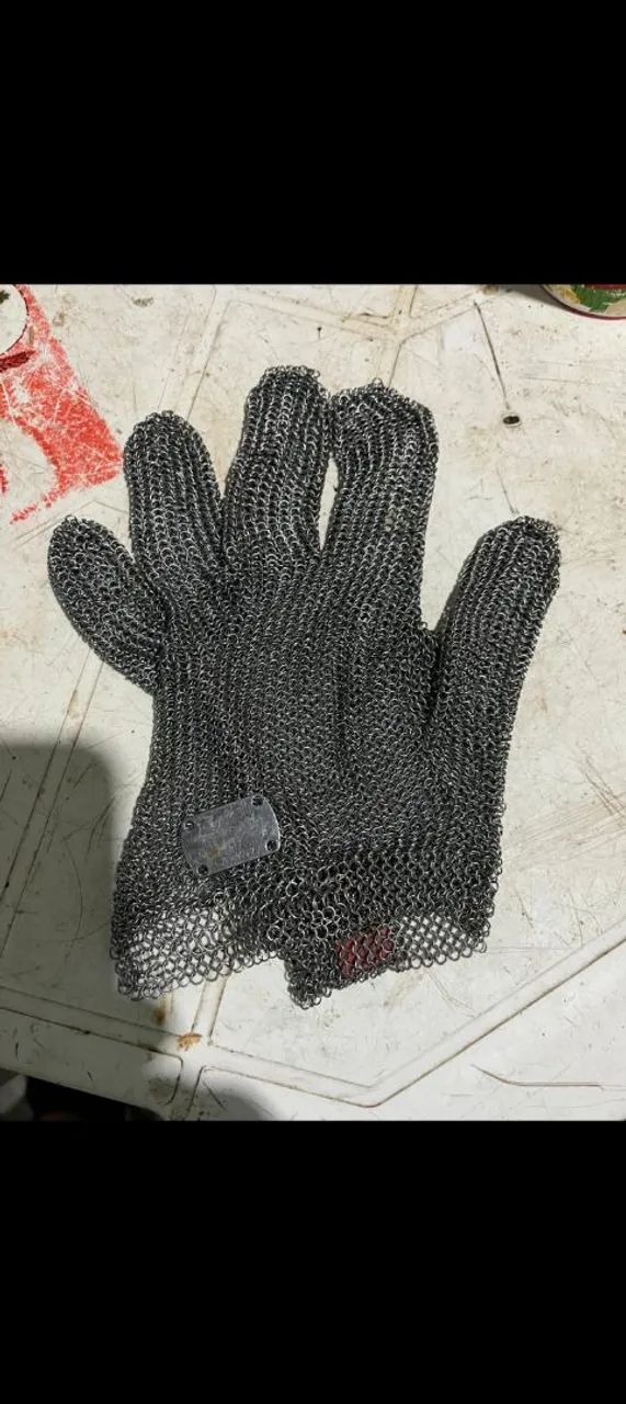 Luva de aço pra açougueiro 
