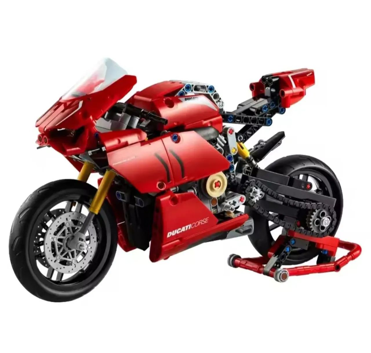 Moto Technic Ducati estilo Lego (646 peças)