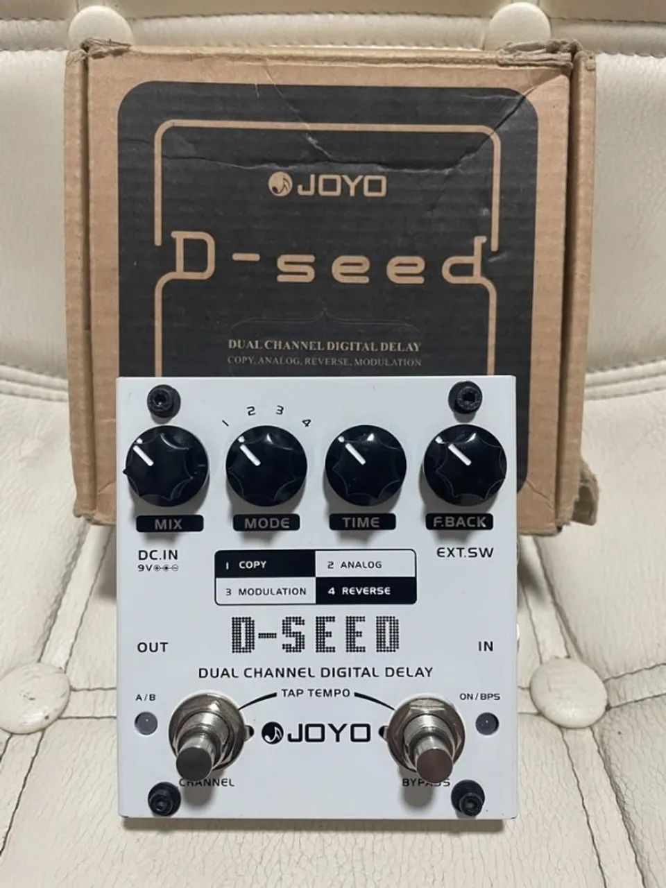 Joyo D-Seed Pedal - Multi Delay - Super Preserved, in the box!!!64298758592003120