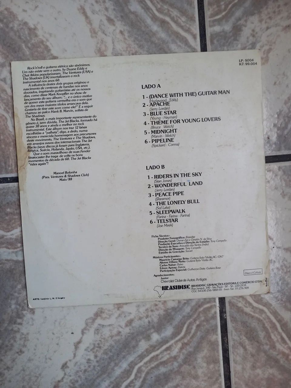 Disco de Vinil - LP - The Jet Blacks Coletânea  - Foto 2