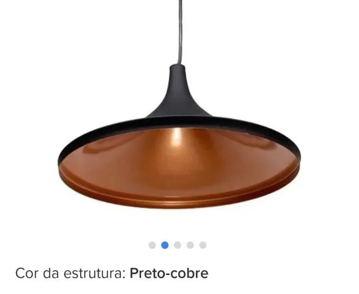 Pendente Modelo Tom Dixon Chapéu Chinês 