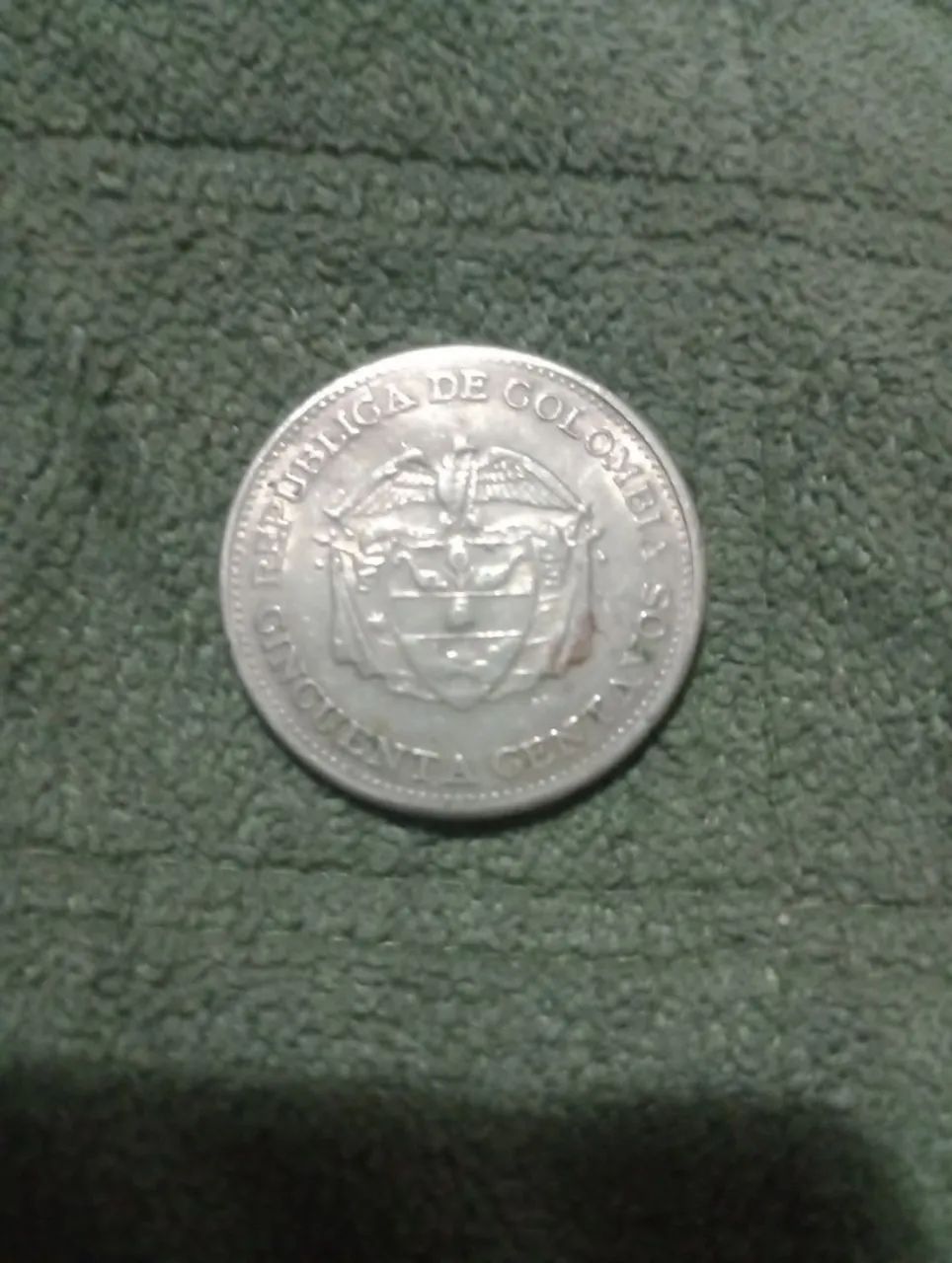 Moeda raríssima libertador Simon bolívar de 1959 - Foto 2