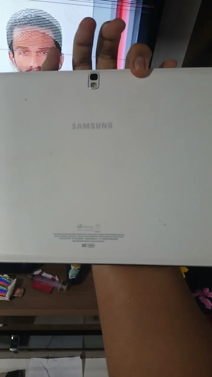 Tablet Samsung galaxy note 10.1 não liga