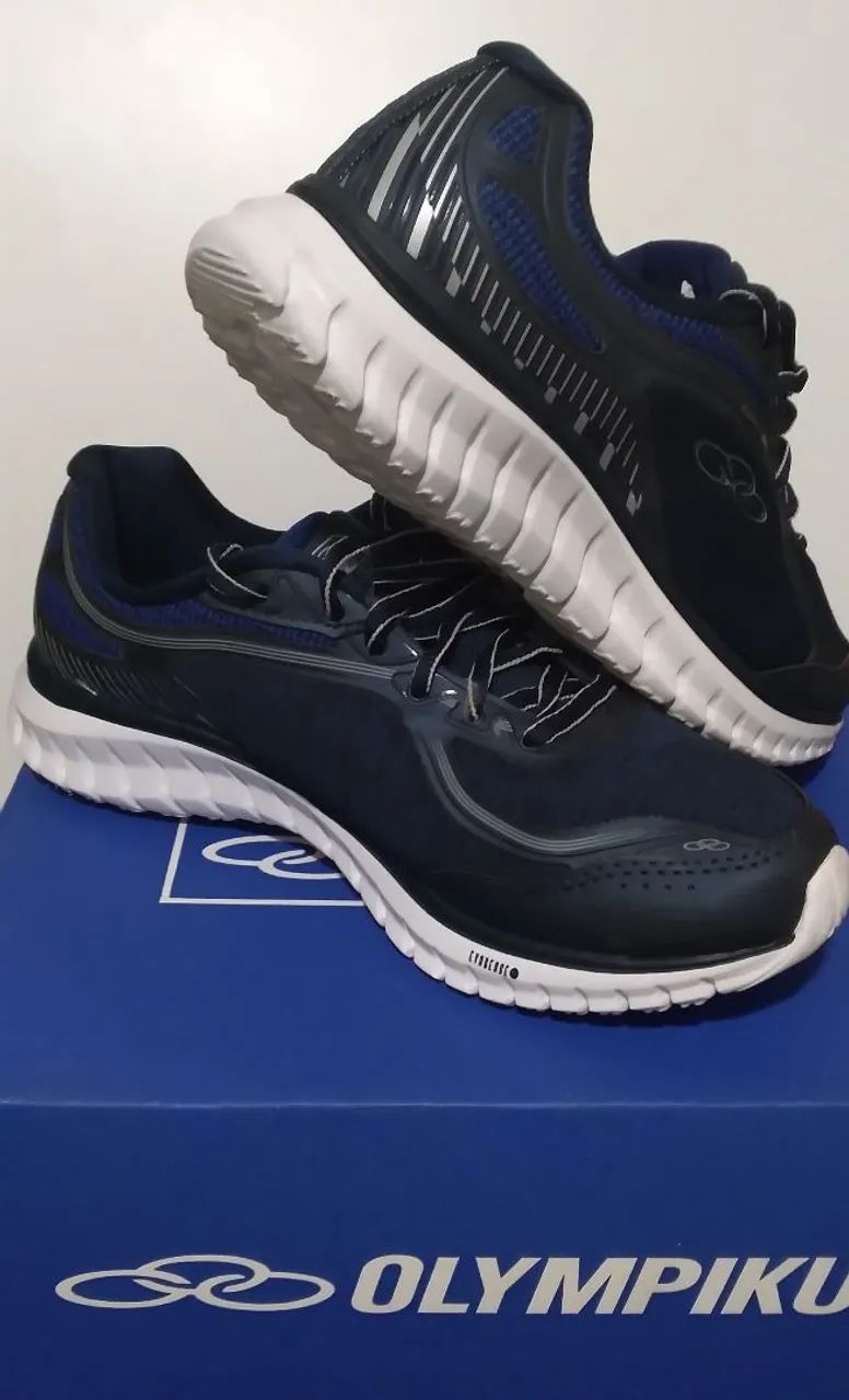Tênis Olympikus Exact Azul Marinho - Conforto e Estilo! - Foto 3