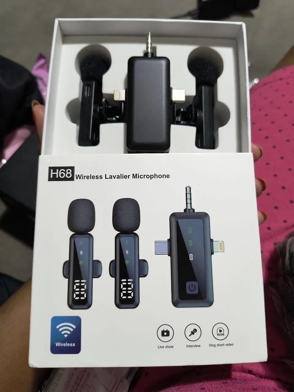 Microfone de lapela  - Foto 4