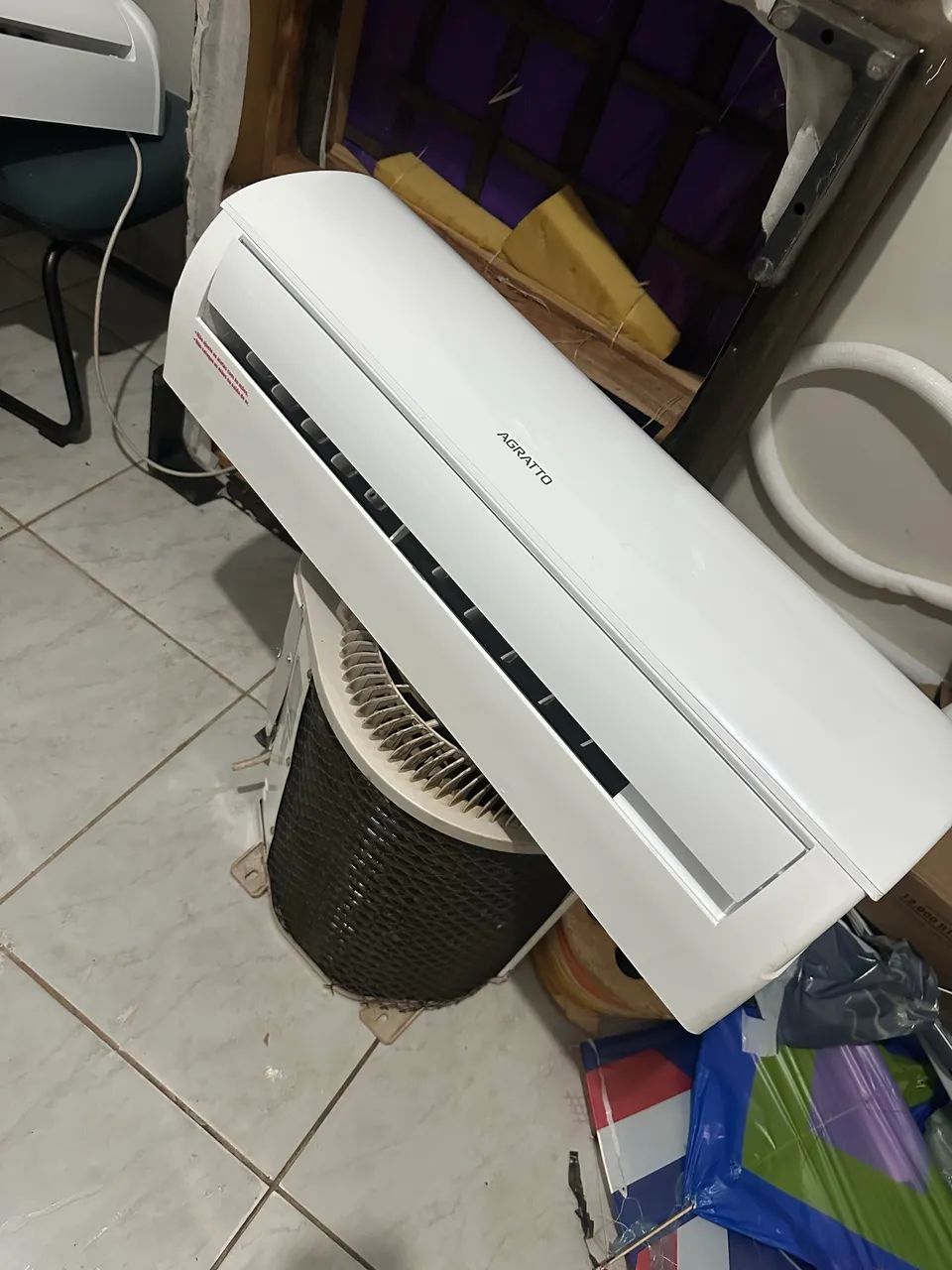 Ar-condicionado agratto 12 mil btus 