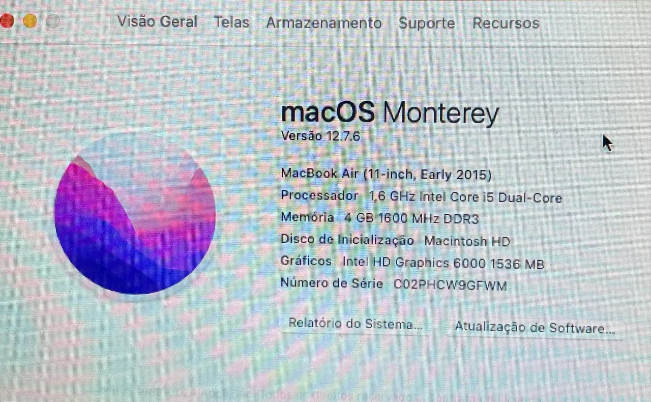 MacBook Air i5, 11 polegadas - Foto 2