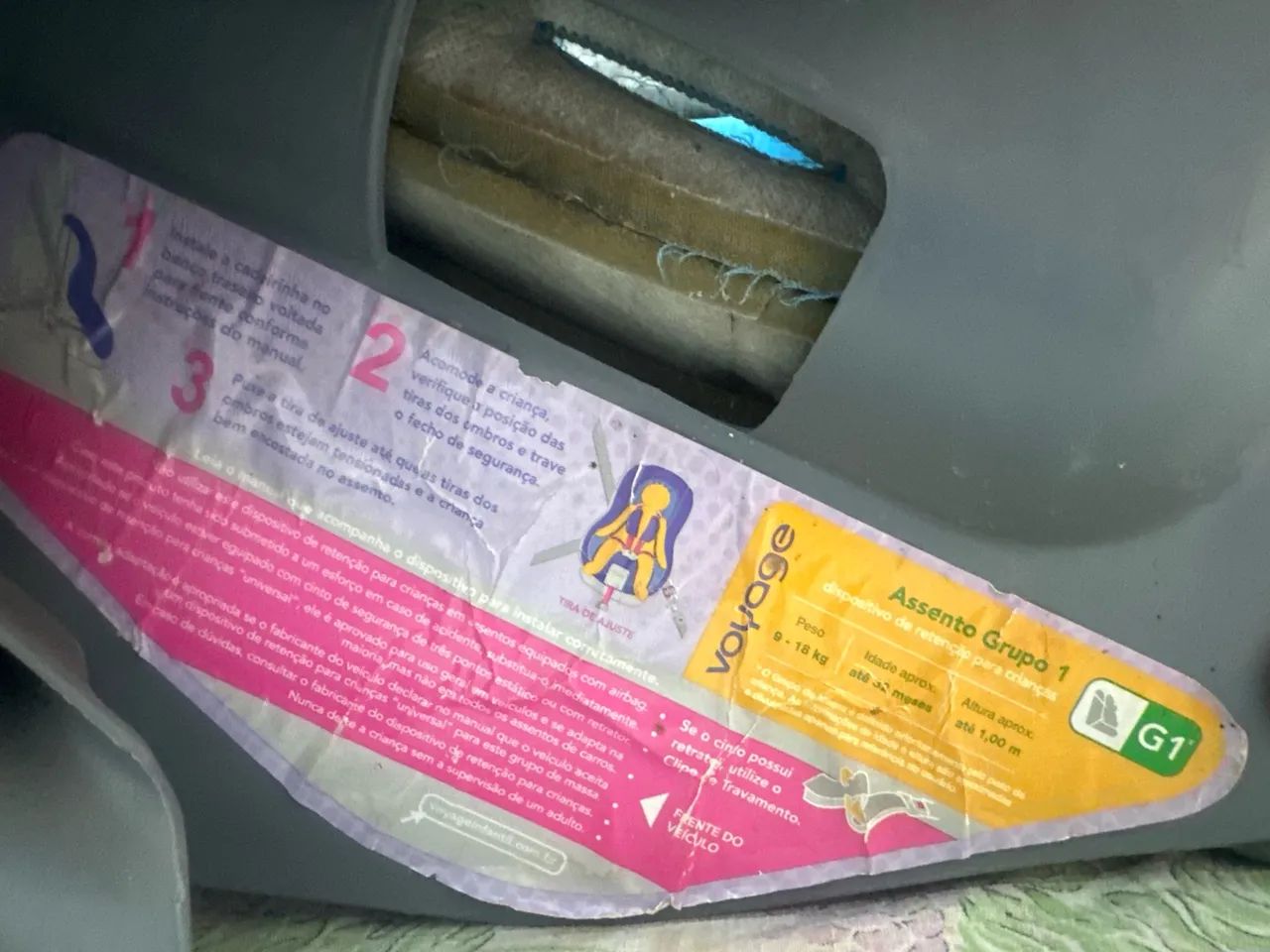 Cadeira para Auto Voyage e Assento Peg-Pérego - Foto 3