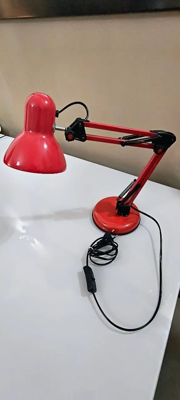 Vende-se Abajur articulado de ferro - Foto 2