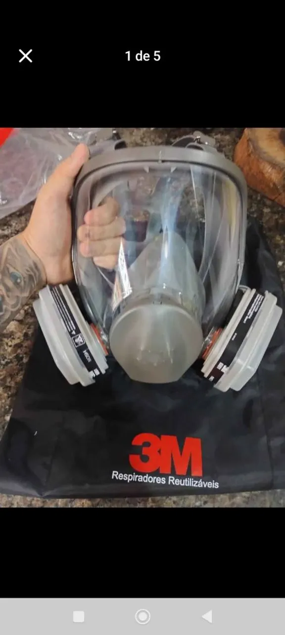 Máscara Respiratória 3M Reutilizável