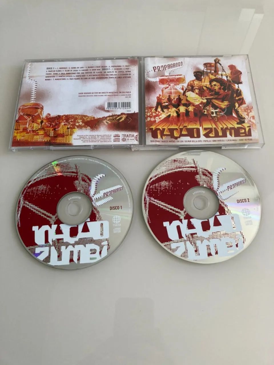 CD Nação Zumbi Propagando Duplo - CDs, DVDs etc - Centro, Cruz