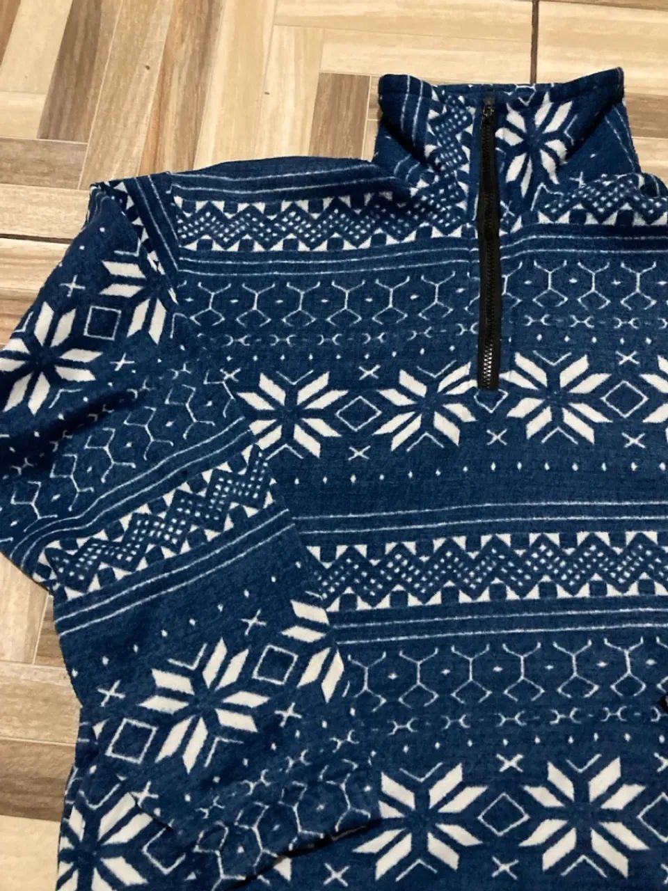 Fleece Flocos de Neve Vintage  - Foto 3