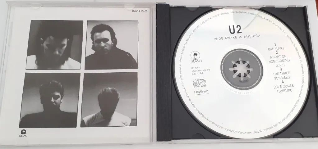 CD - U2 WIDE AWAKE IN AMERICA - 1985 - Foto 2