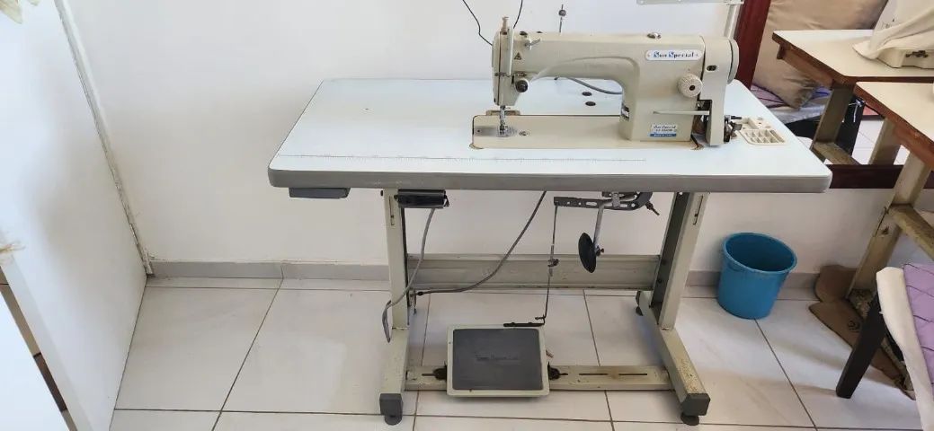 Maquina de costura reta industrial Sun Special Ss 9800w  - Foto 3
