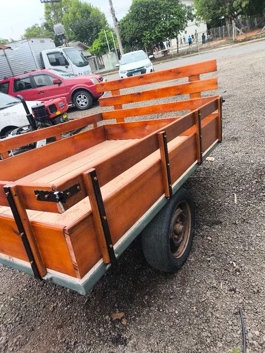 Carreta para micro trator  - Foto 4