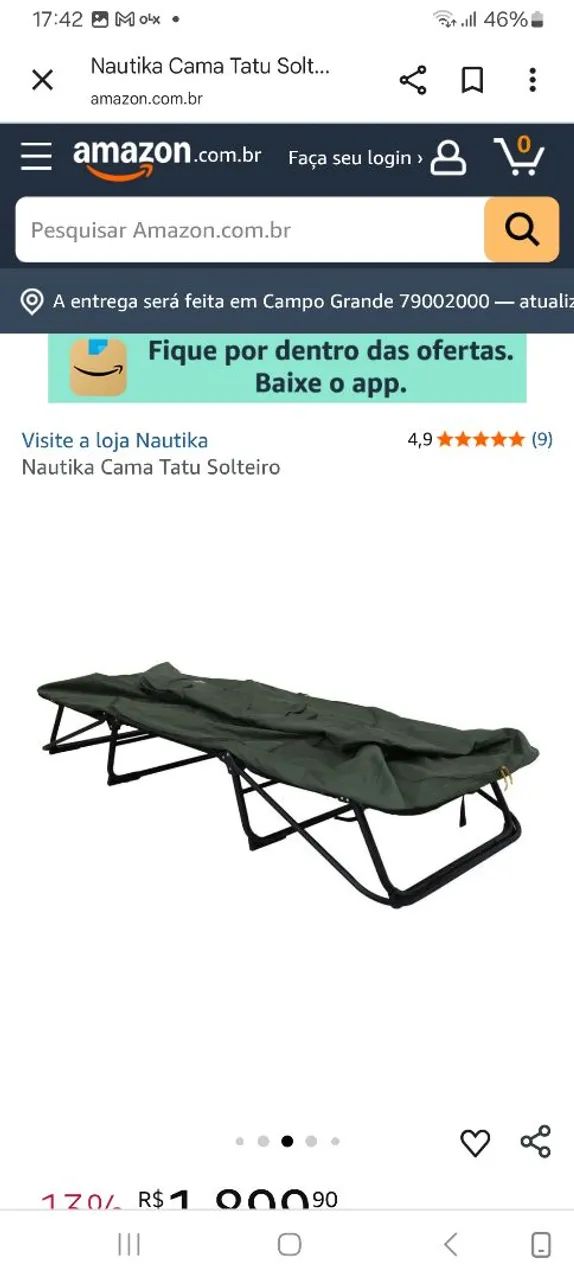 Cama Tatu  nova  - Foto 2