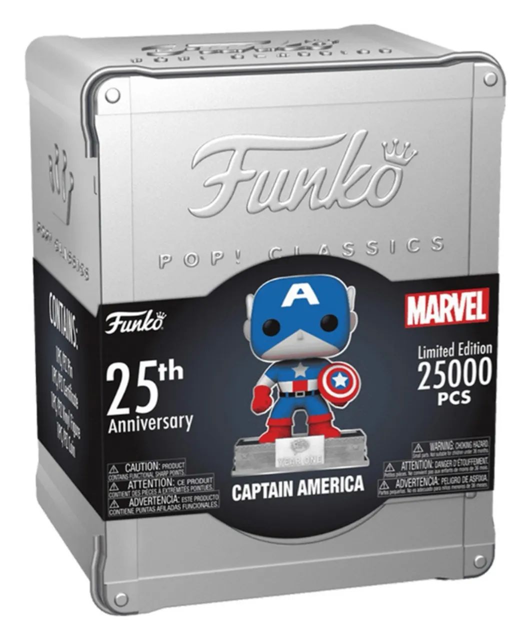 Funko Pop! Classics - Captain America - Edição Limitada 25.000 Peças