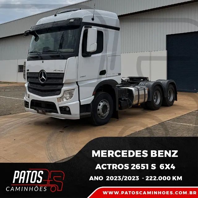 Cavalo Mecanico Mercedes Benz Actros 2651 s 6x4 2023/2023 - Foto 4