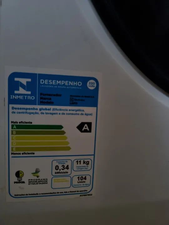 Lava e Seca Electrolux 11kg - 7kg - Foto 3