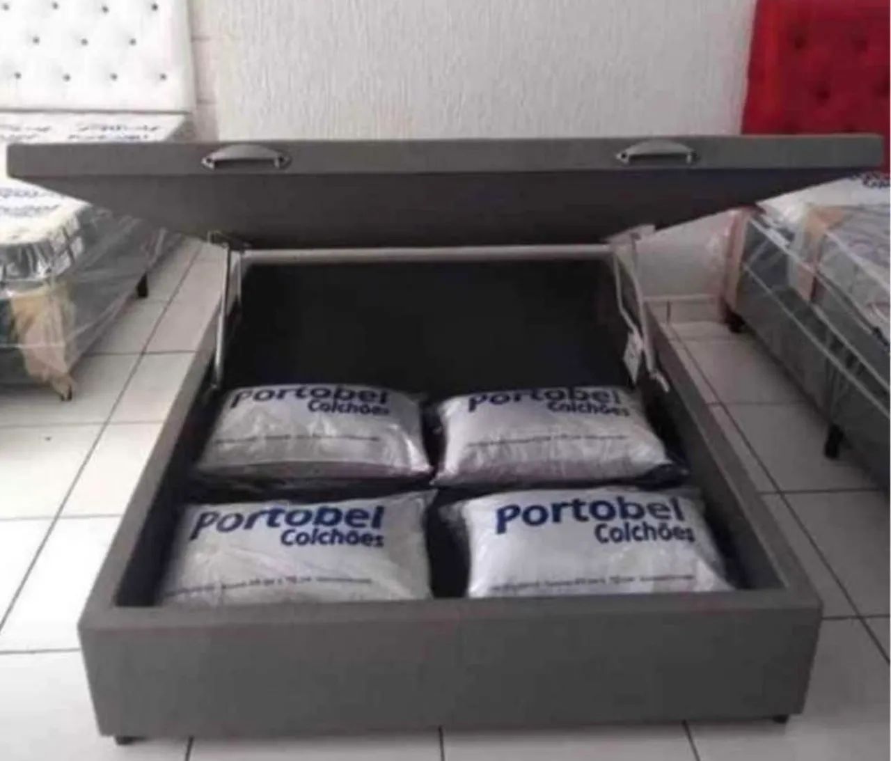 CAMA BOX BAÚ CASAL