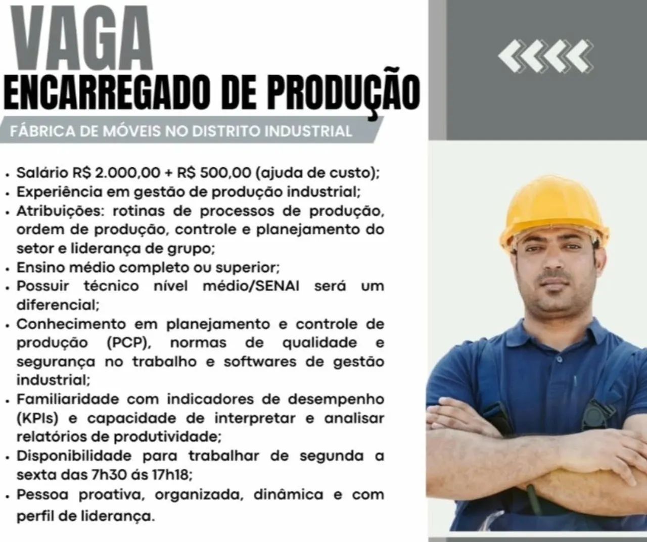 VAGAS ABERTAS 