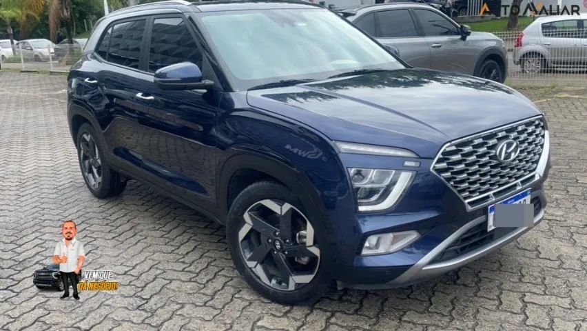 CRETA ULTIMATE 2.0 FLEX  2022/2023 ÚNICO DONO 29.000KM TANQUE CHEIO E TRANSFERENCIA GRATIS - Foto 2
