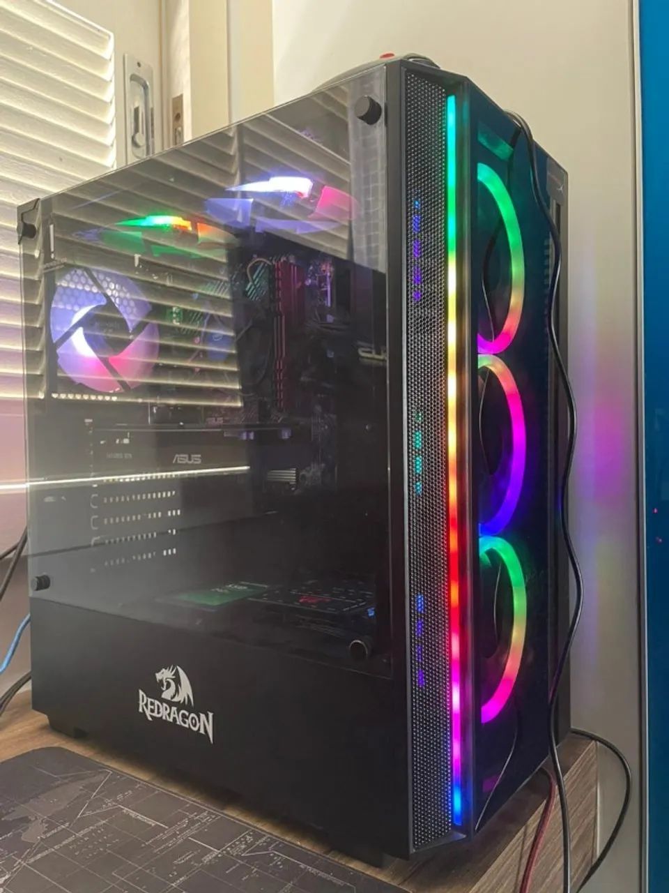PC Gamer completo - Monitor 165hz - 0,5ms Asus