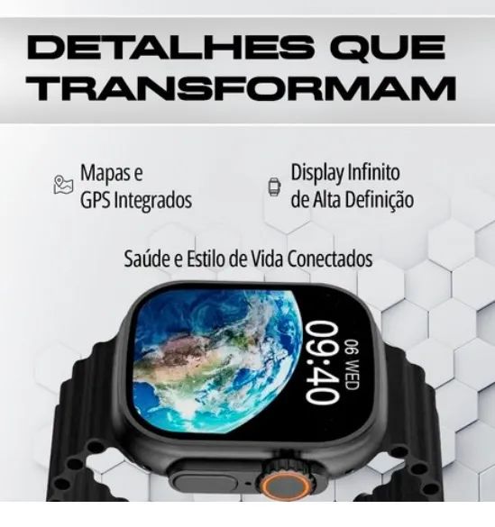 Smartwatch Apple Series 10 - Tela AMOLED - Novo - Foto 2