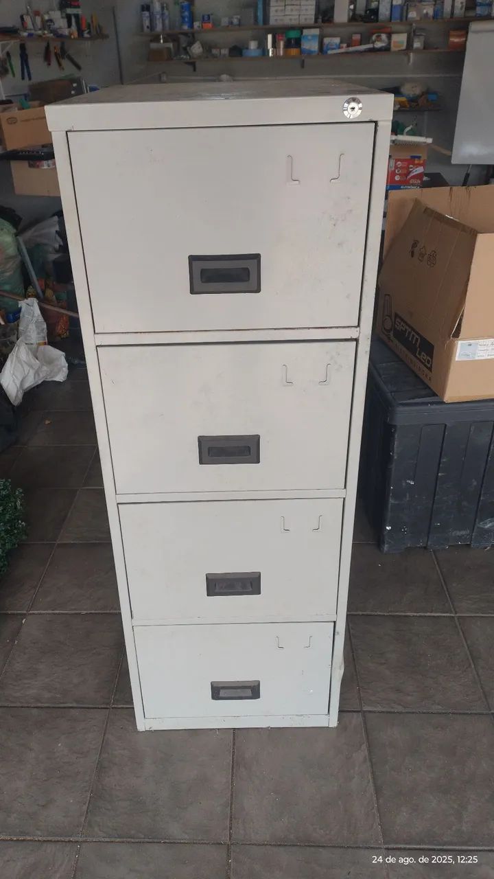 4-Drawer Steel Filing Cabinet