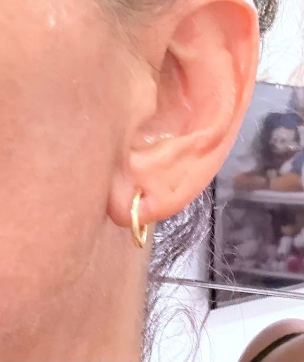 Brincos argola de Ouro 18k -Vivara  - Foto 2