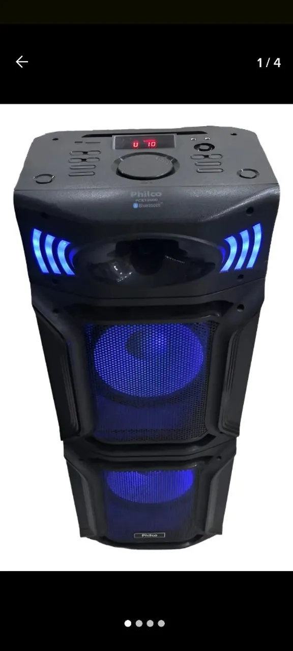 Torre de Som Philco pcx 15000