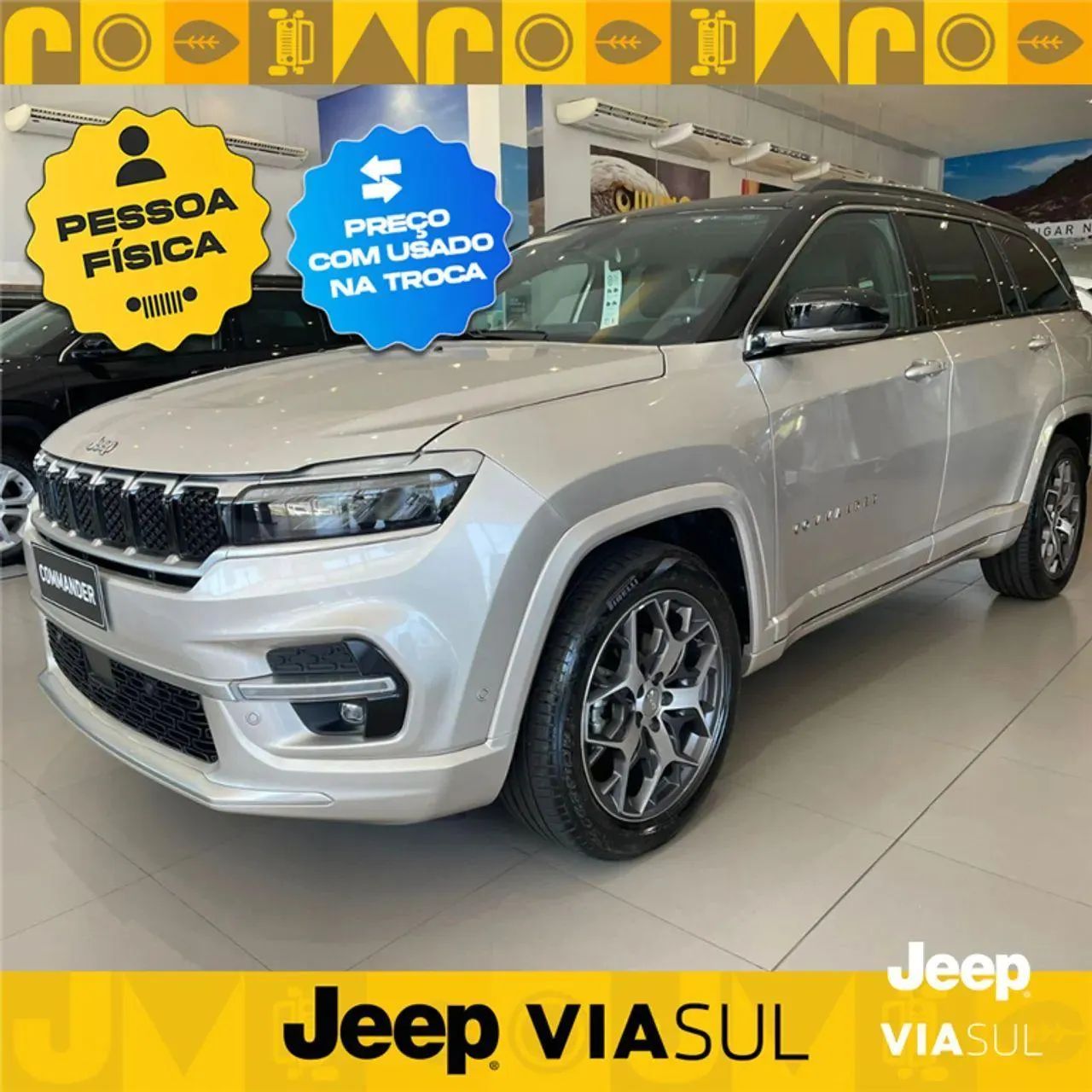 JEEP COMMANDER 1.3 T270 TURBO FLEX OVERLAND AT6