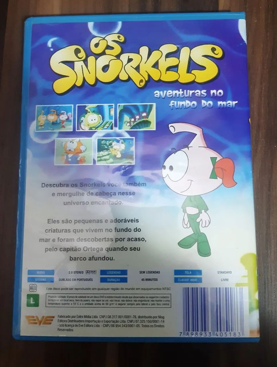 DVD Os Snorkels - Aventuras no Fundo do Mar - Foto 2