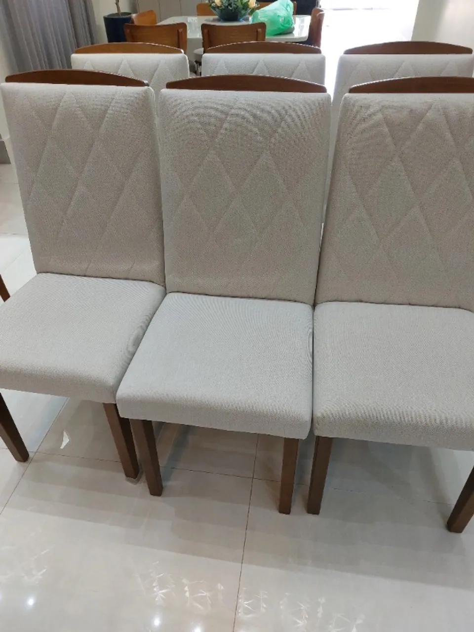Jogo de cadeiras para sala de jantar