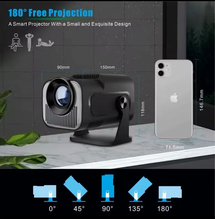 Projetor Portátil HY320 Mini