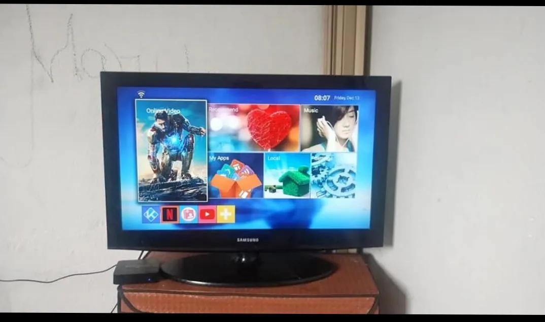 Smart TV Samsung - Tela de alta definição