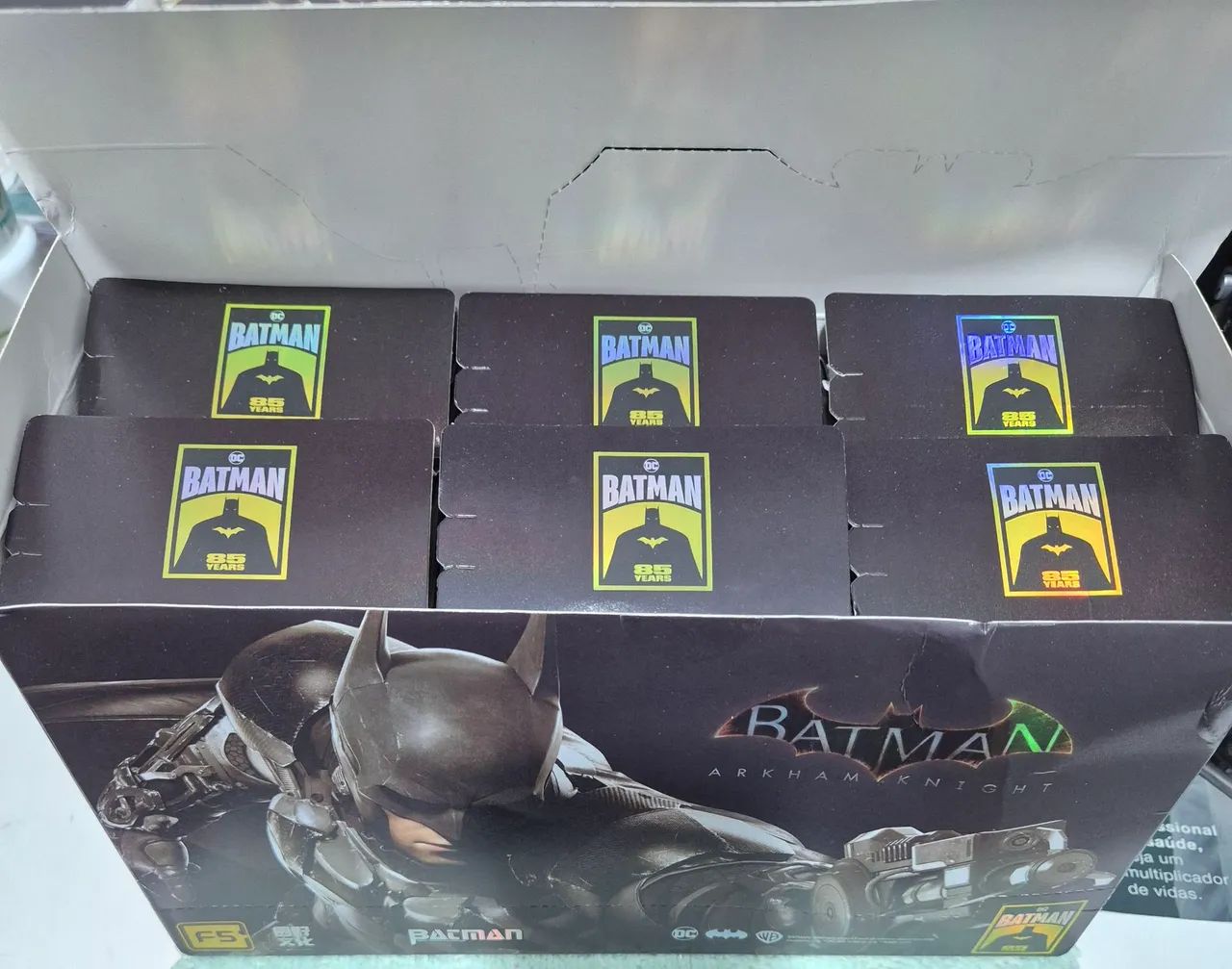 Miniaturas/ActionFigures F5 do Batman Arkham Knight (Caixa completa com os 06 personagens) - Foto 4