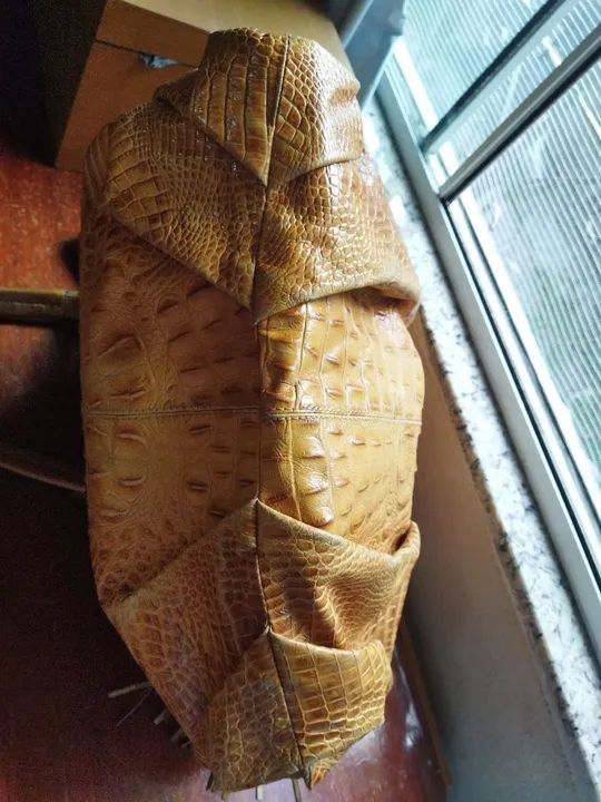 Bolsa de Ombro em Couro Legítimo - Foto 3