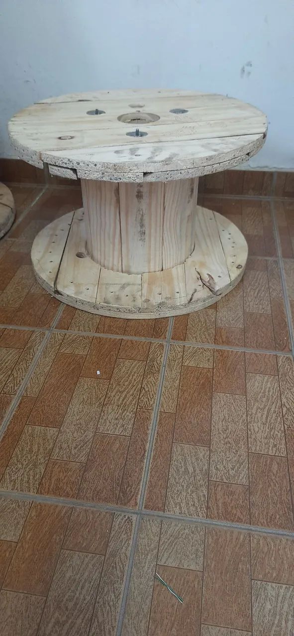  em Madeira para BANQUETAS mesinhas - Foto 2
