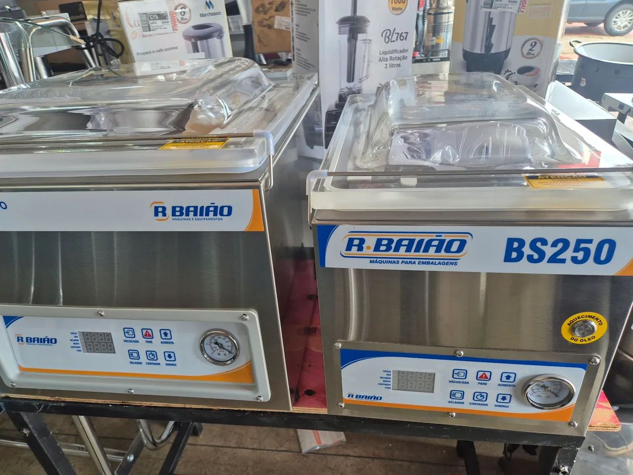 Seladora a Vácuo R Baião BD410s e BS250 - Foto 5