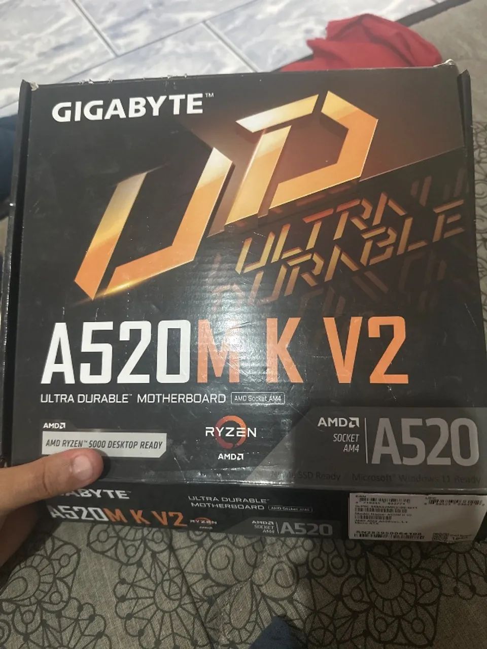 PLACA A520 GIGABYTE na GARANTIA - Foto 3