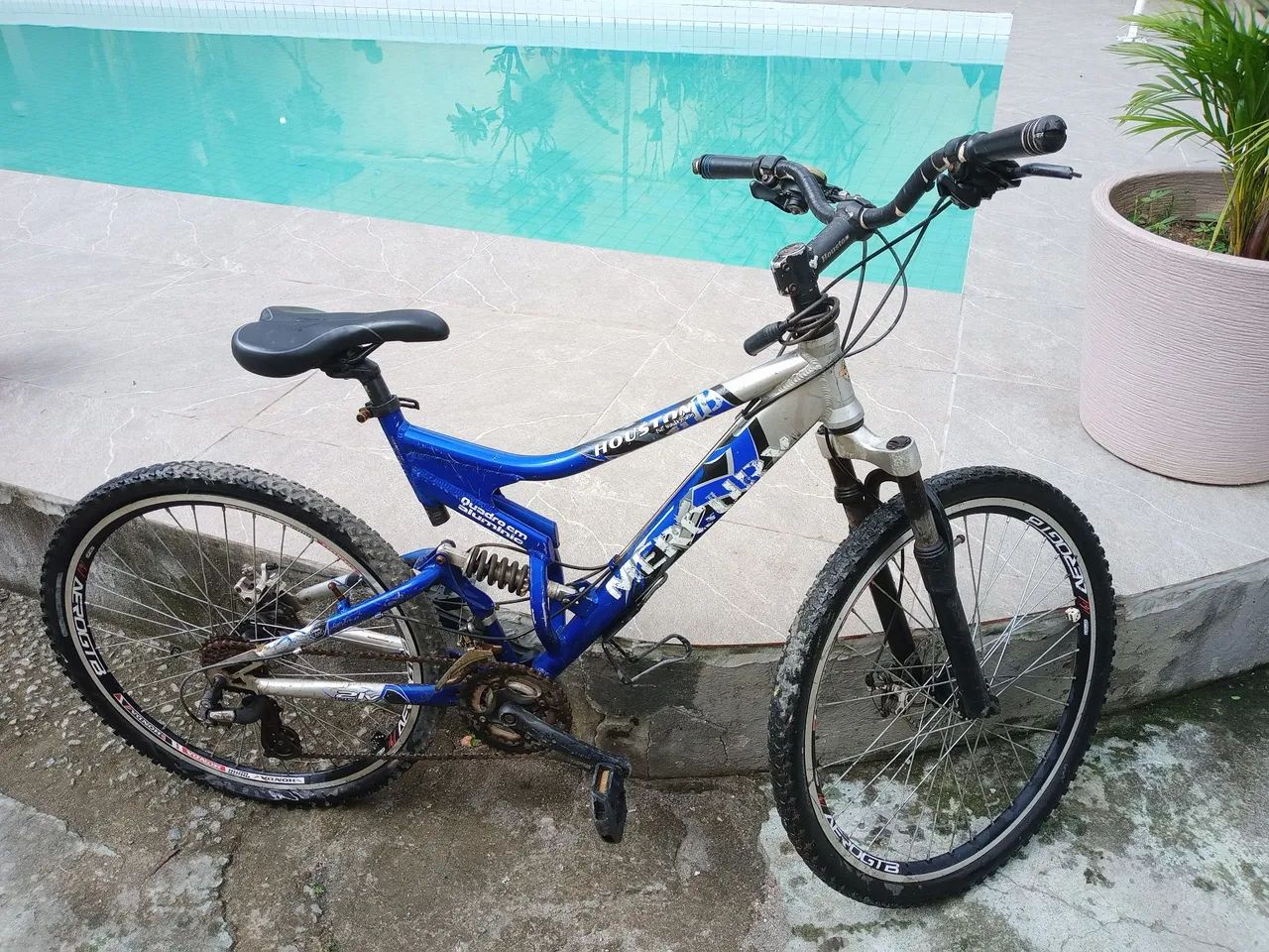 Bicicleta aro 26 freio a disco com amortecedor  - Foto 2