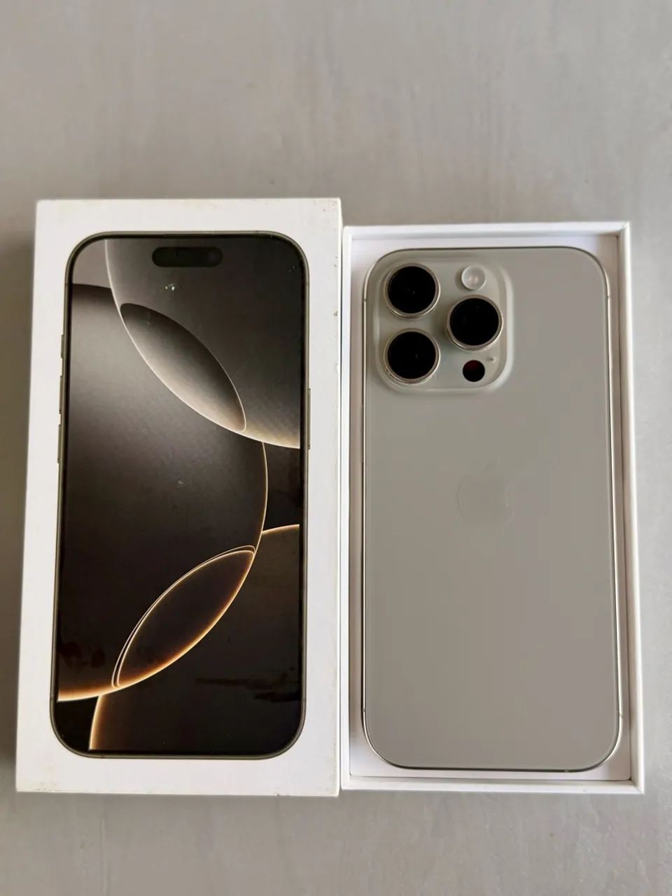 IMPERDÍVEL IPHONE 16 PRO 256 GB TITANIUM