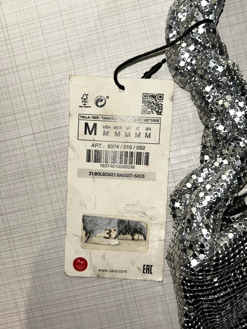 Bolsa Zara Brilho Nova - Foto 3