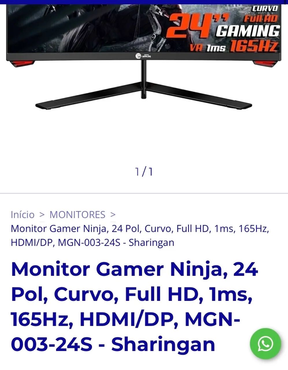 Monitor Gamer